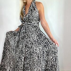 Rachel Zoe Sasha Silk Maxi Dress sz 6